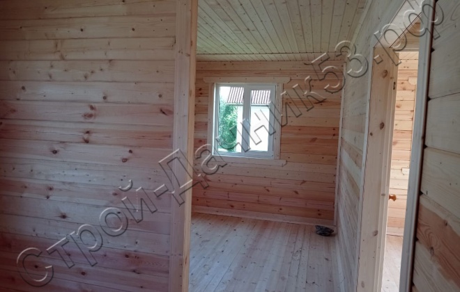 4 Брусовой дом  ОД-34, 6х6м, 37М², Московская область, Истринский район, СНТ «Новатор» (10)